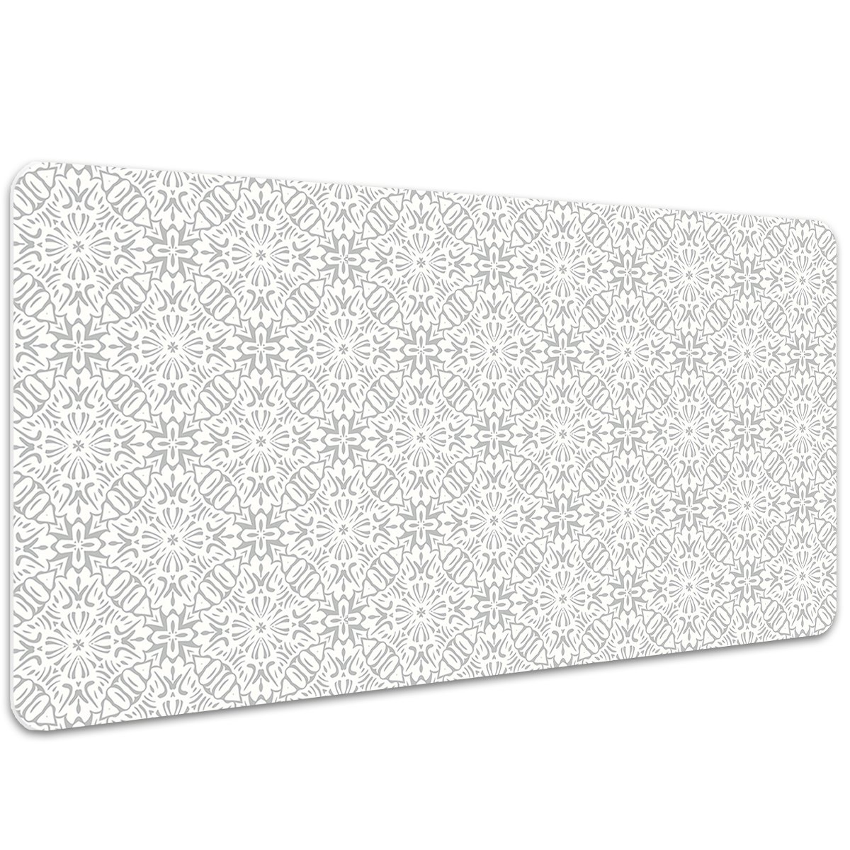 Duża podkładka na biurko Kwiatowy ornament 100x50cm, Dywanomat