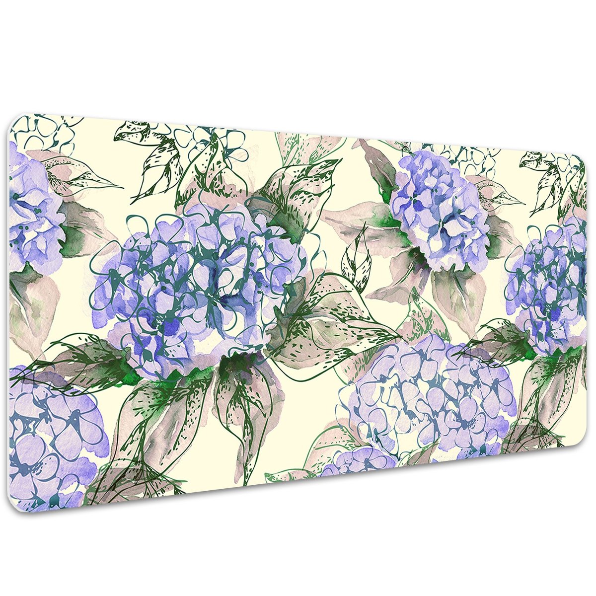 Mata ochronna podkładka pod mysz Hortensja 100x50cm, Dywanomat