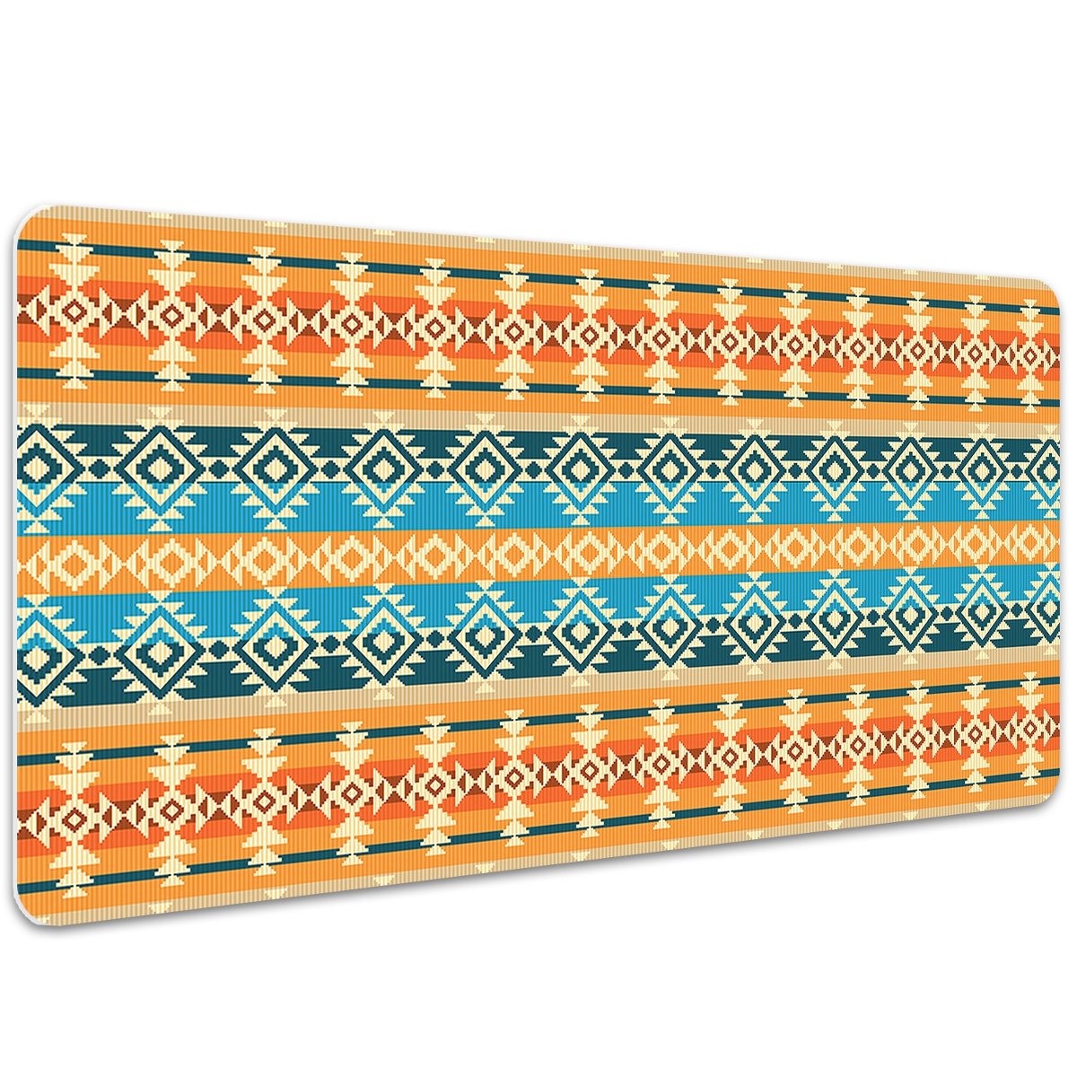 Mata ochronna na biurko Wzór styl navajo 100x50 cm, Dywanomat