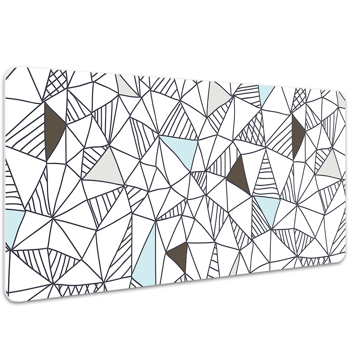 Duża podkładka na biurko Geometryczny wzór 100x50cm, Dywanomat