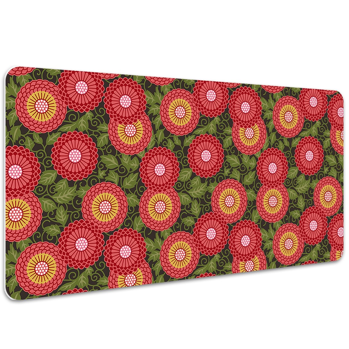 Mata ochronna na blat Geometryczne kwiaty 100x50 cm, Dywanomat