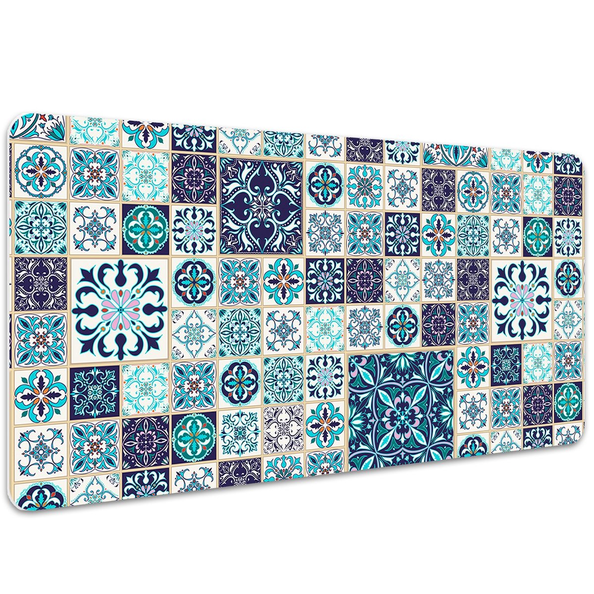 Mata ochronna na biurko Piękny patchwork 100x50 cm, Dywanomat