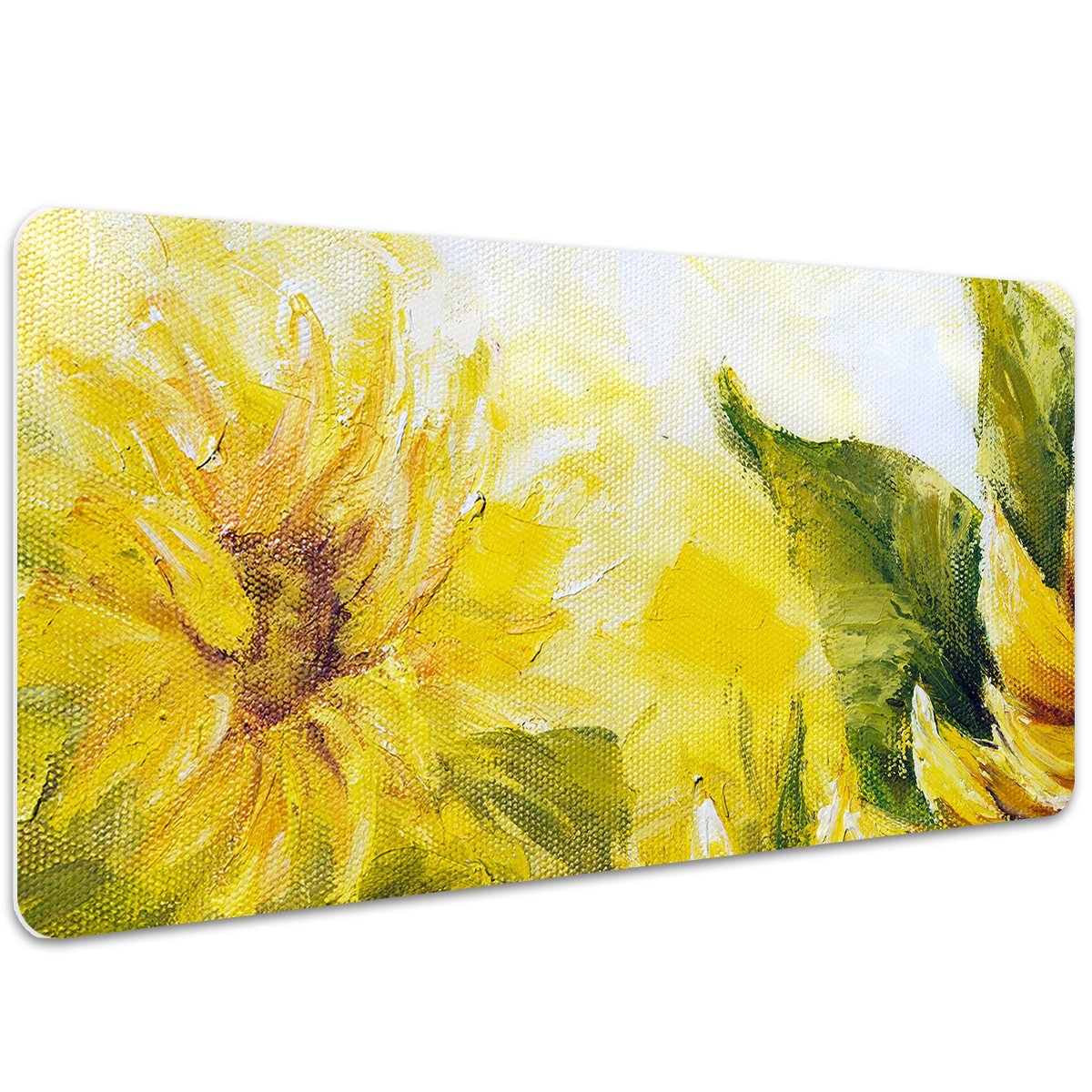 Ochronna podkładka na biurko Słoneczniki 100x50 cm, Dywanomat
