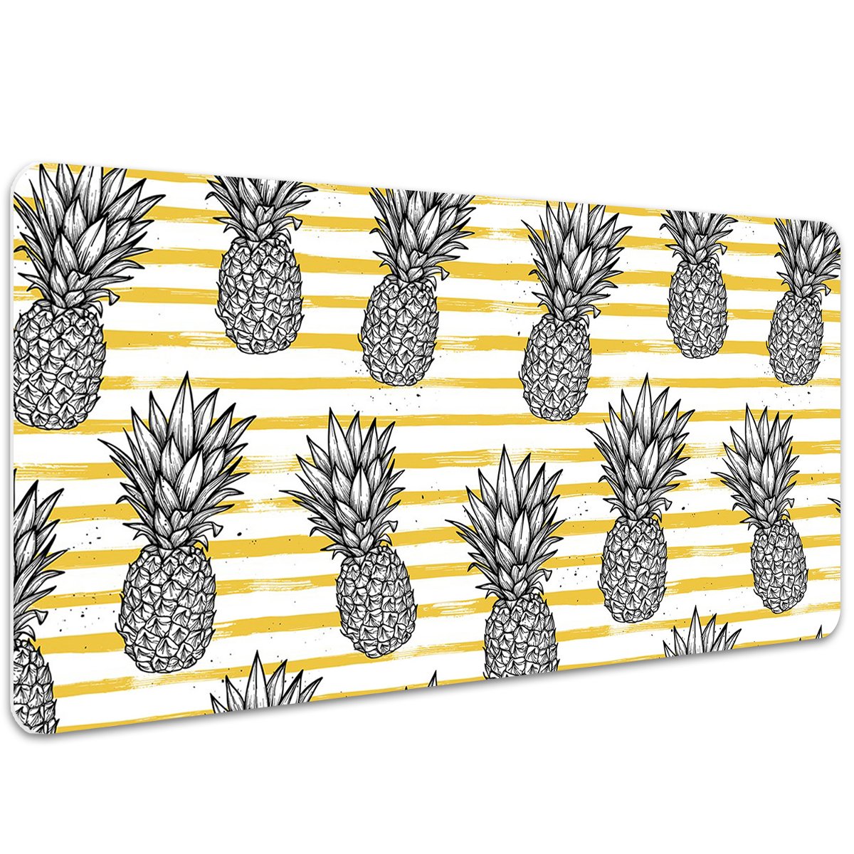Podkładka mata ochronna na biurko Ananas 100x50 cm, Dywanomat