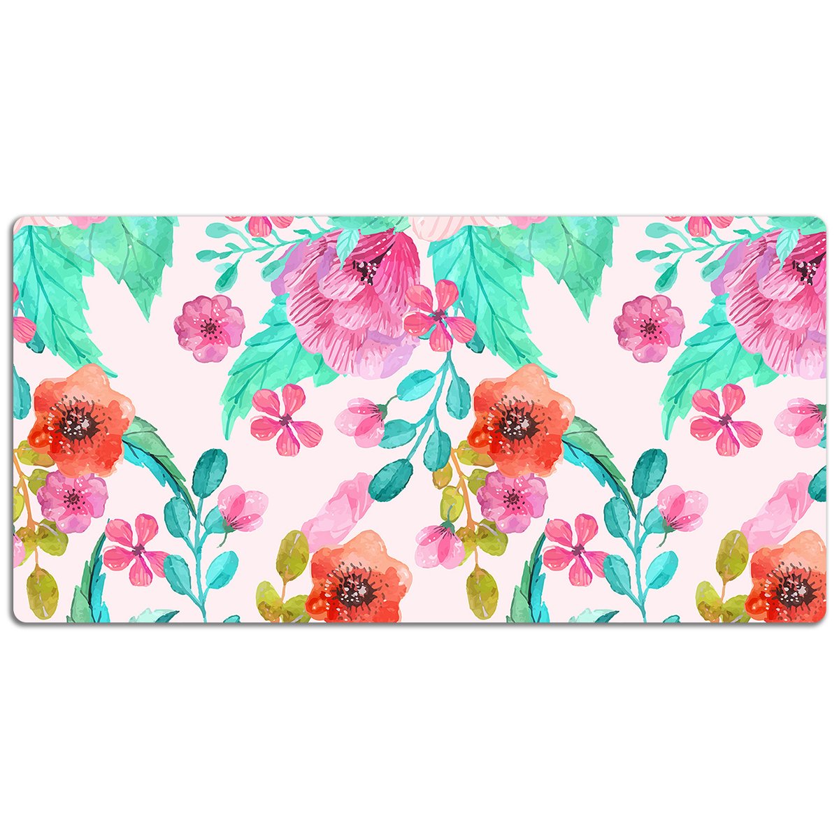 Podkładka mata ochrona biurka Piękna flora 120x60cm, Dywanomat
