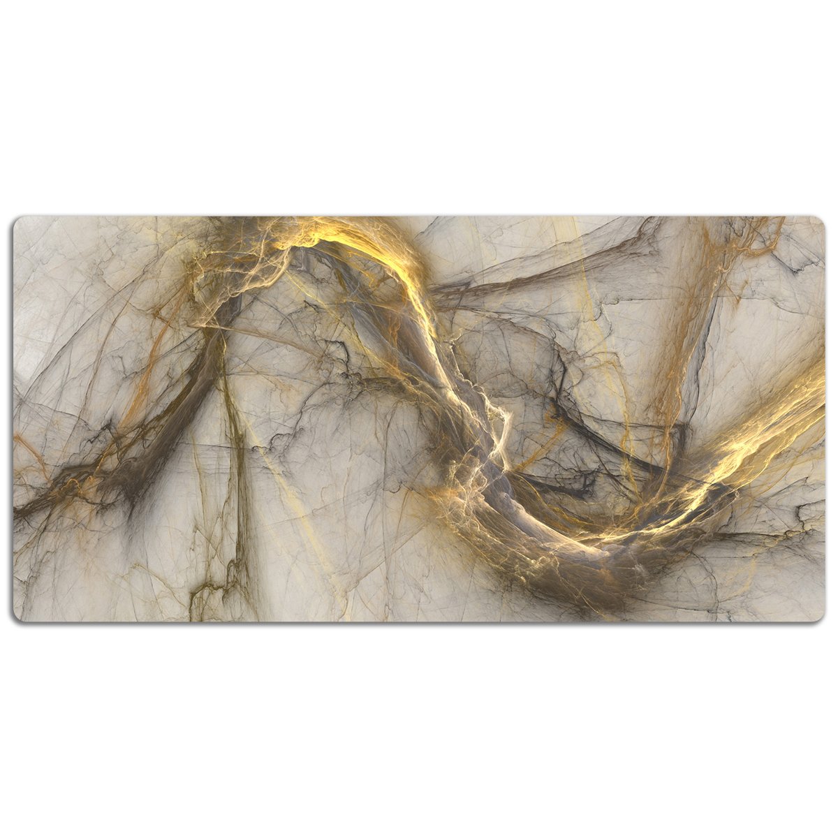 Podkładka mata ochrona biurka Marmur złoty 120x60cm, Dywanomat