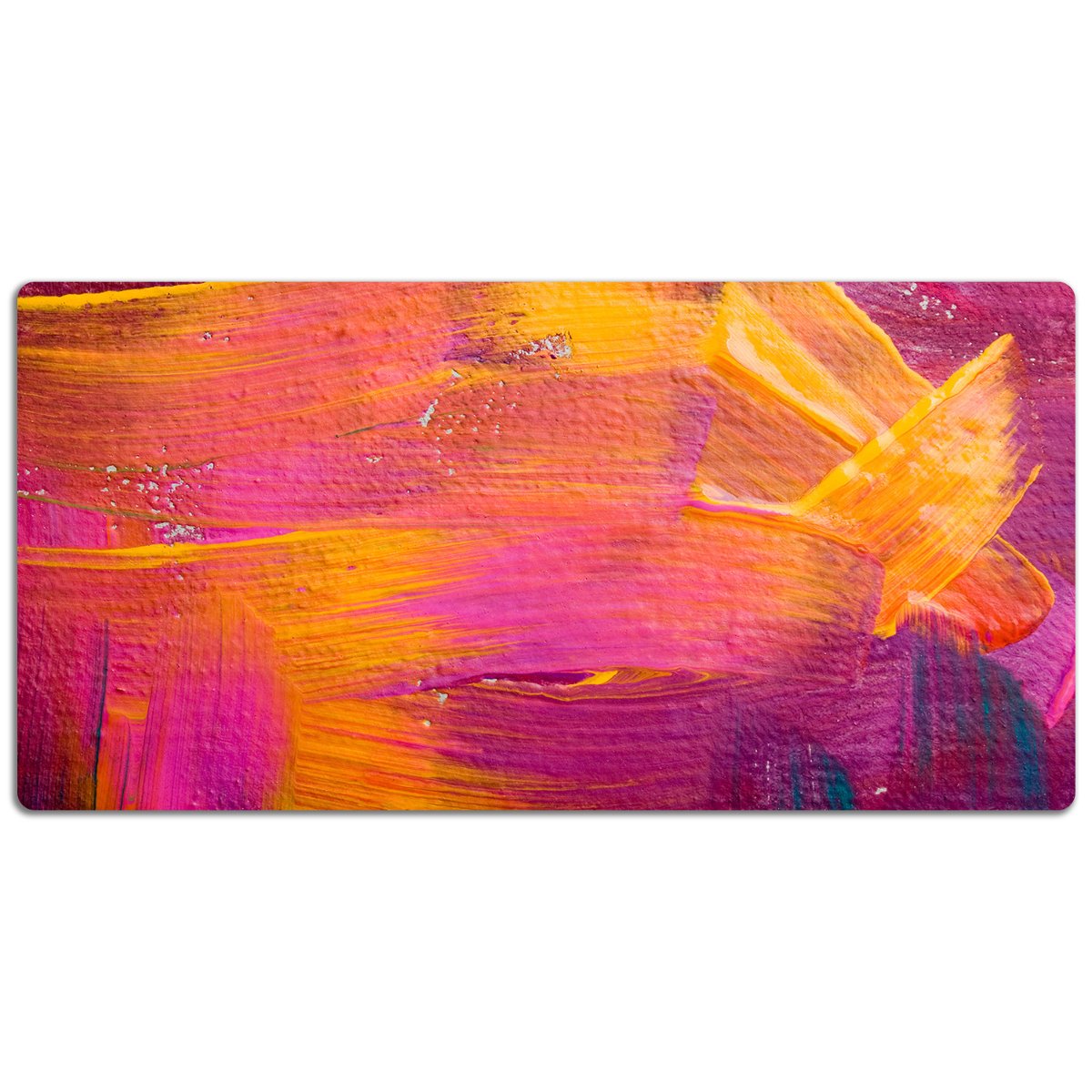 Mata ochronna na biurko Farba na płótnie 120x60 cm, Dywanomat