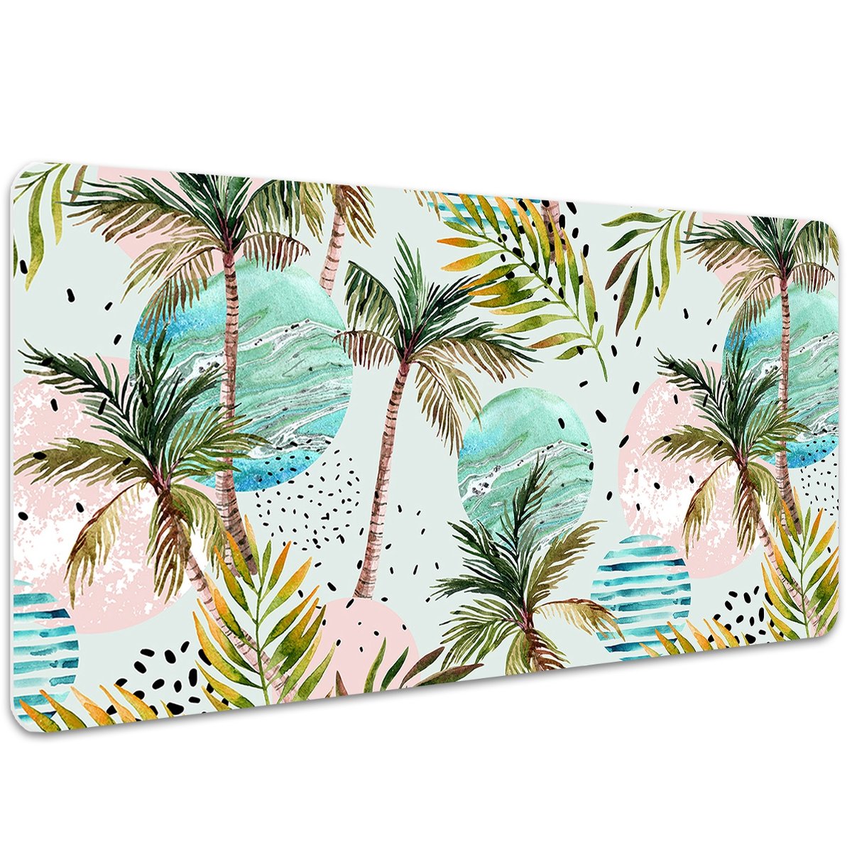 Podkładka mata ochrona biurka Hawaje palmy 100x50cm, Dywanomat