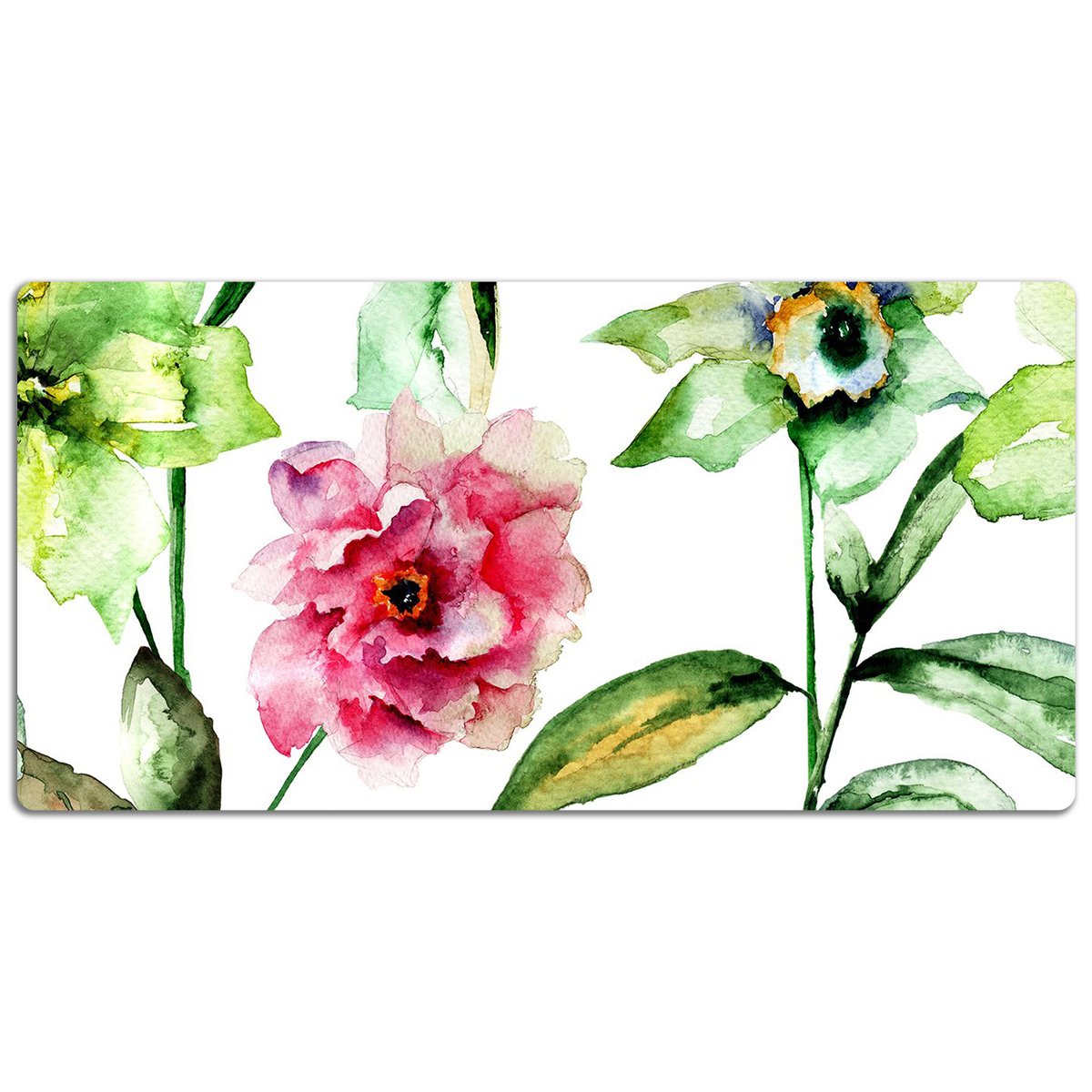 Mata ochronna z nadrukiem Wiosna kwiaty 120x60 cm, Dywanomat