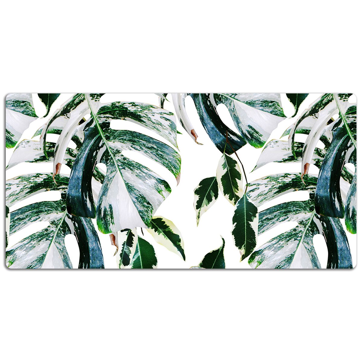 Podkładka mata ochrona biurka Liście palmy 120x60cm, Dywanomat