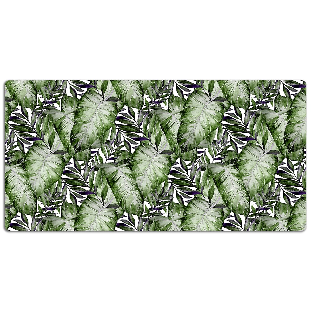 Mata ochronna z nadrukiem Liść Monstera 120x60 cm, Dywanomat