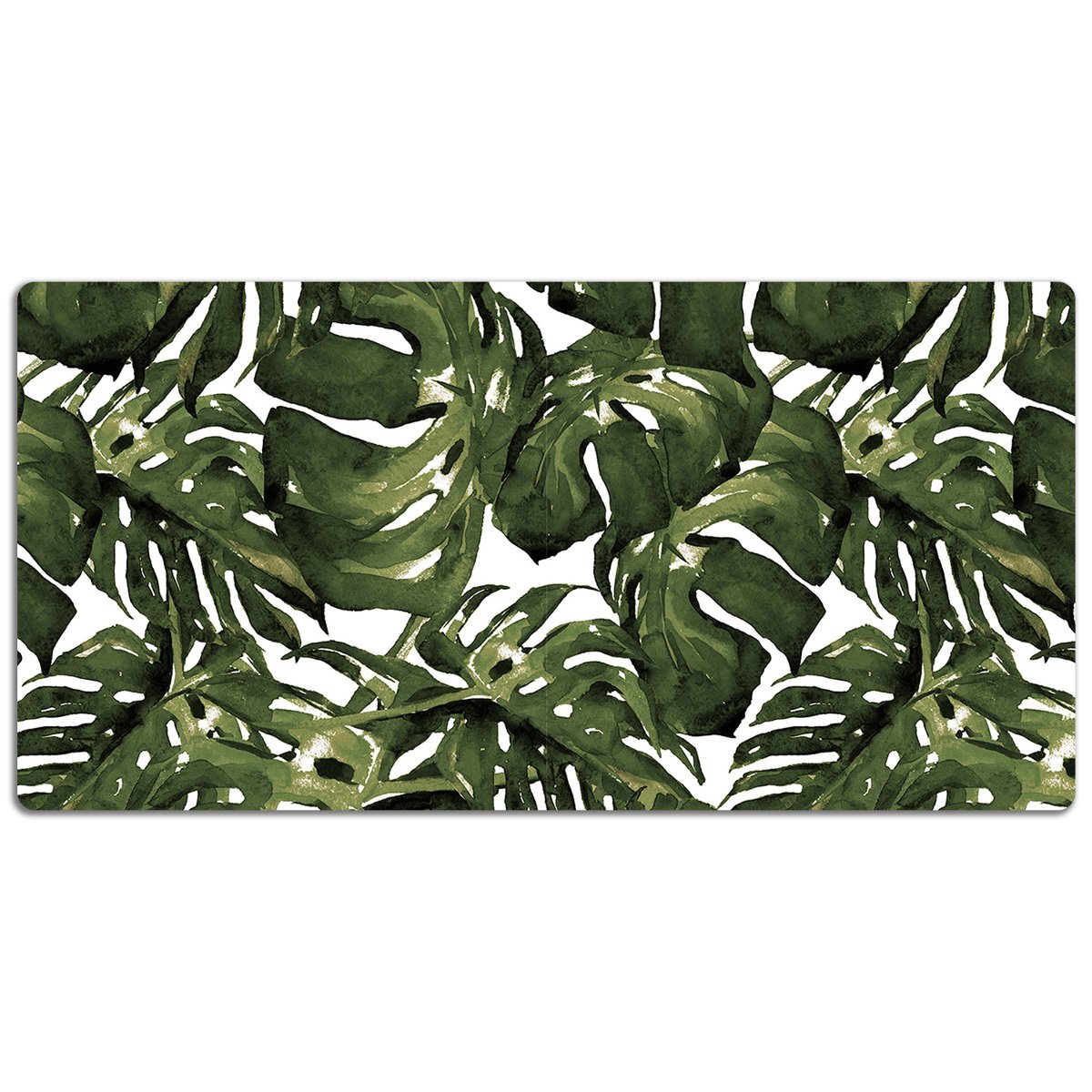 Mata ochronna z nadrukiem Liść Monstera 120x60 cm, Dywanomat