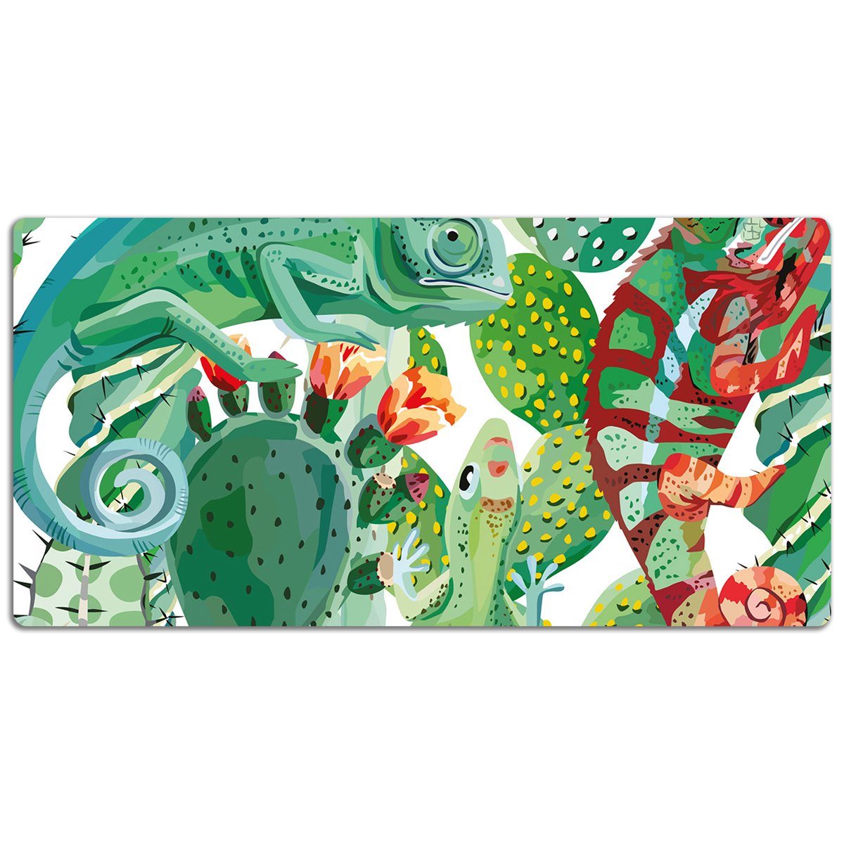 Mata ochronna podkładka pod mysz Kameleony 120x60cm, Dywanomat