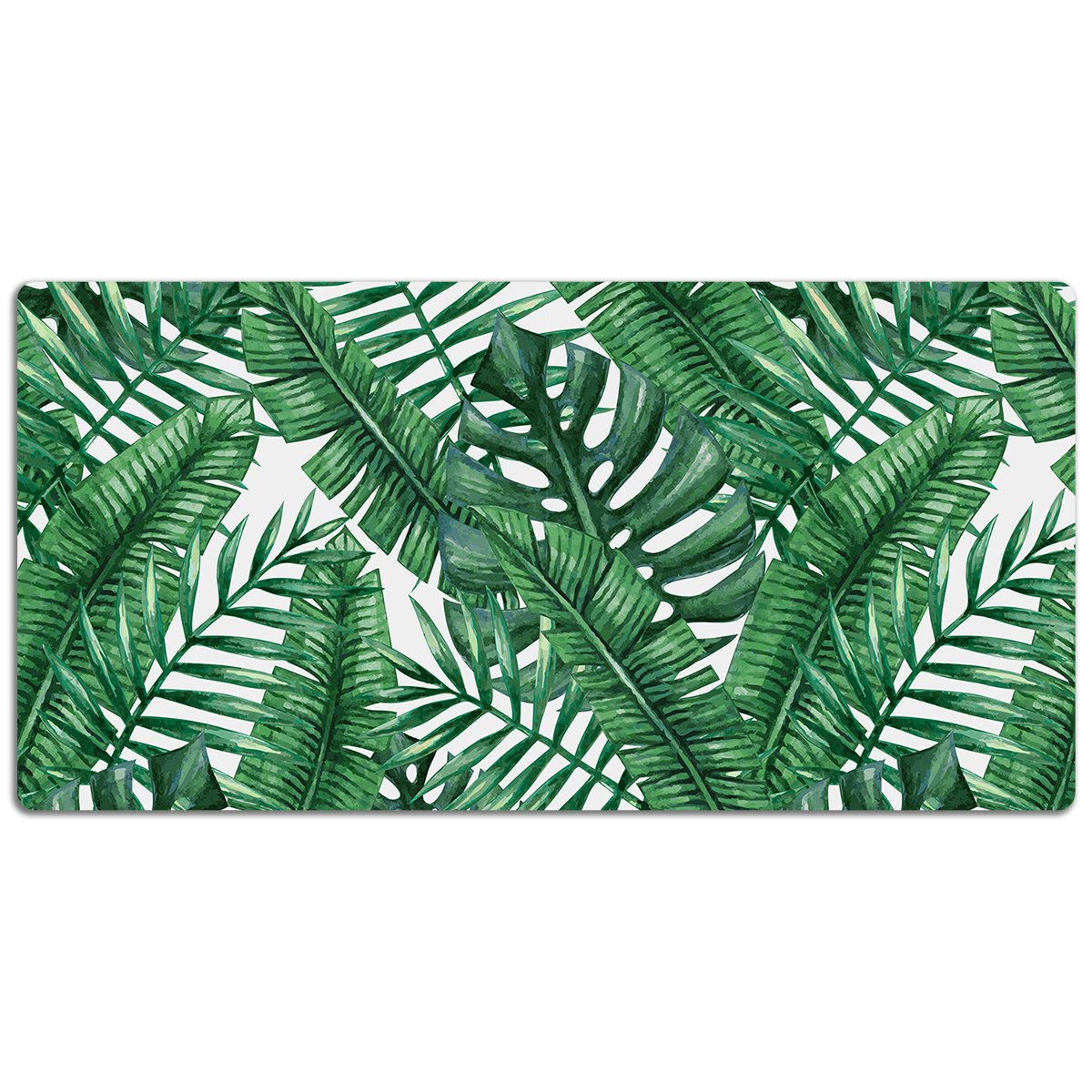Mata ochronna z nadrukiem Monstera liść 120x60 cm, Dywanomat