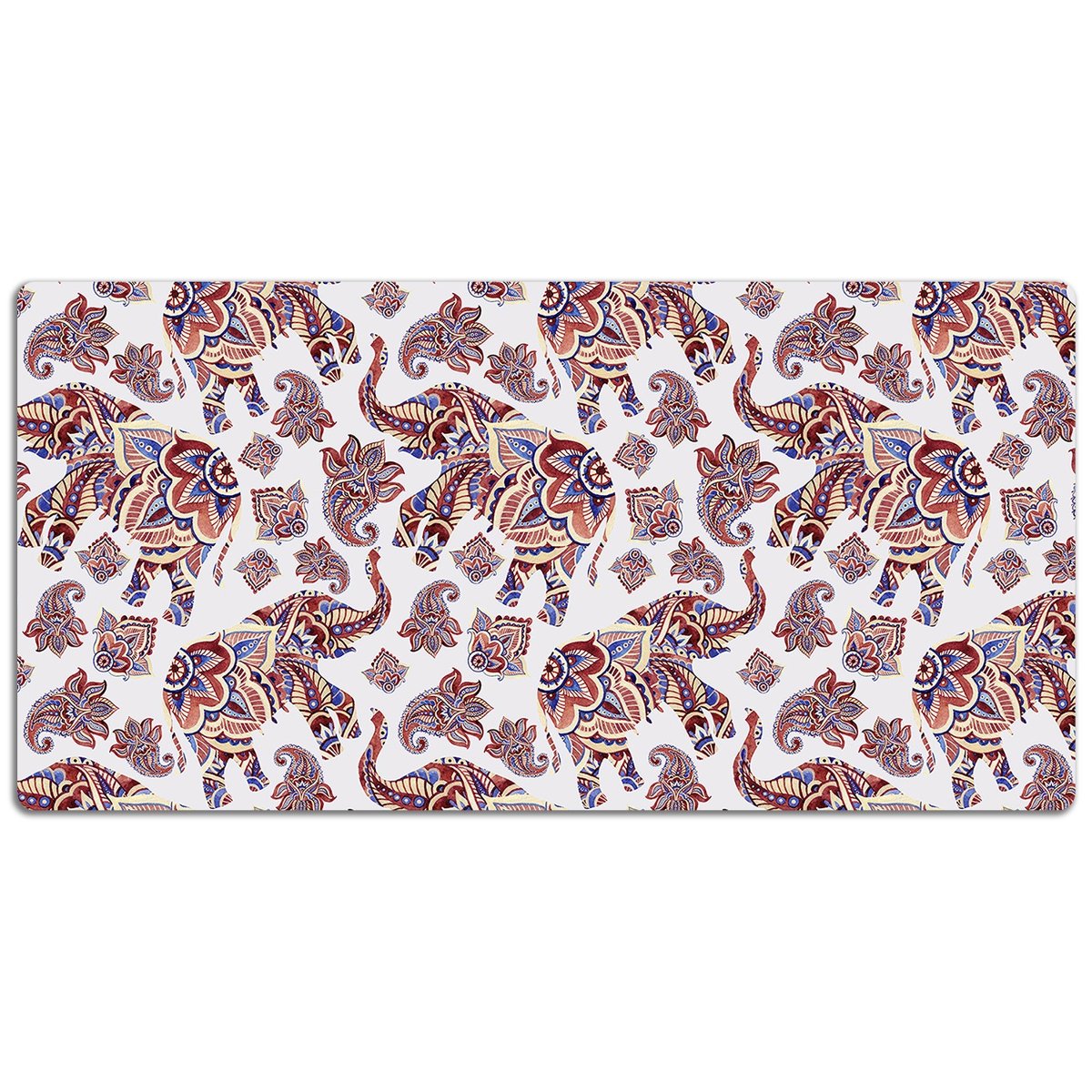 Podkładka mata ochrona biurka Paisley Słoń 120x60cm, Dywanomat