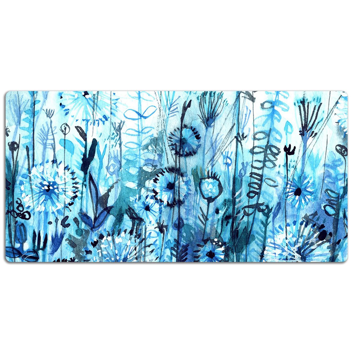 Ochronna mata podkładka na biurko Zarośla 120x60 cm, Dywanomat