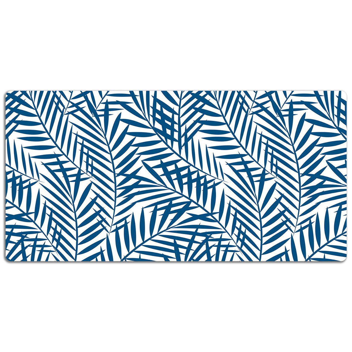 Mata ochronna na blat Geometryczne liście 120x60 cm, Dywanomat