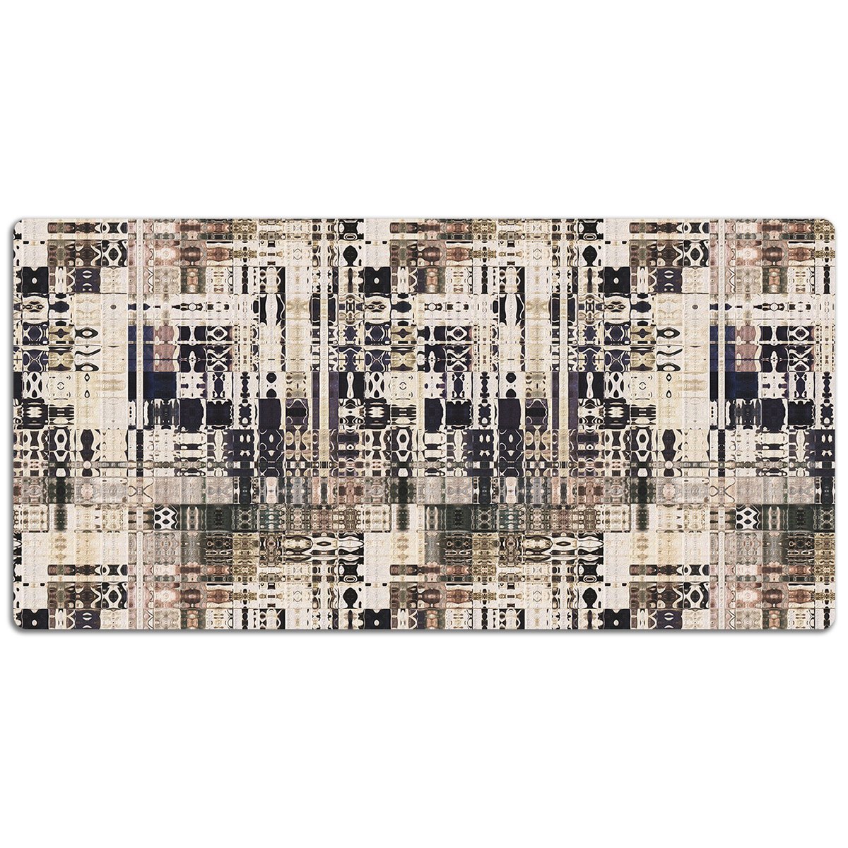Mata ochronna na biurko Styl Boho Płytki 120x60 cm, Dywanomat
