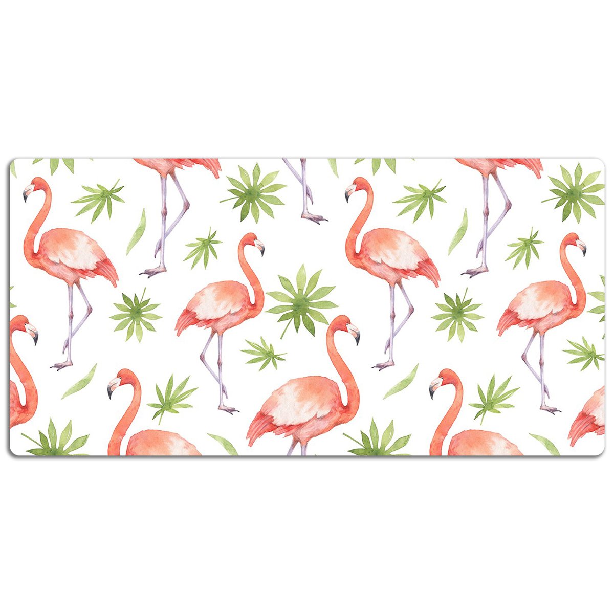 Podkładka pod mysz i klawiaturę Flamingi 120x60 cm, Dywanomat