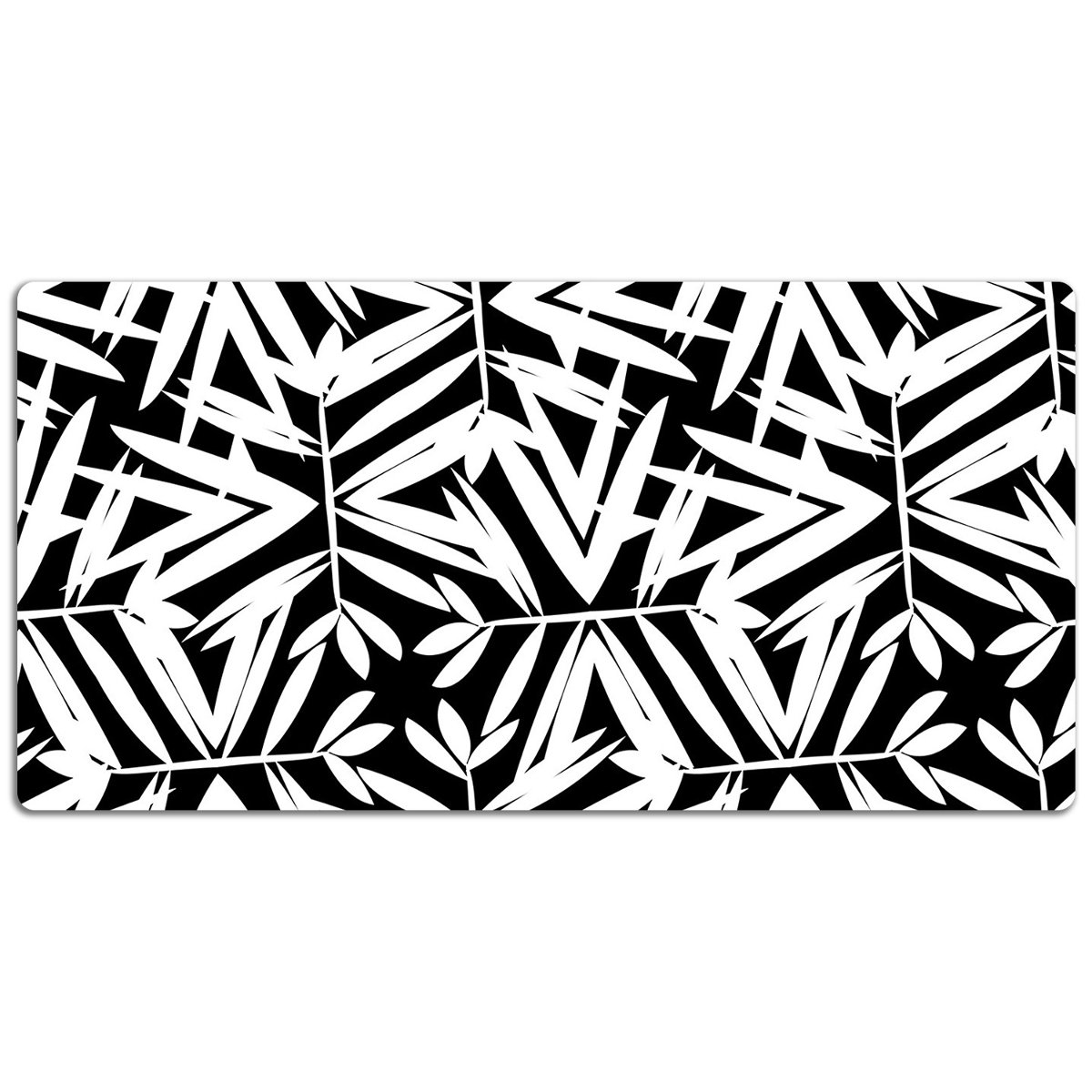 Duża podkładka na biurko Czarno-biały wzór 120x60cm, Dywanomat