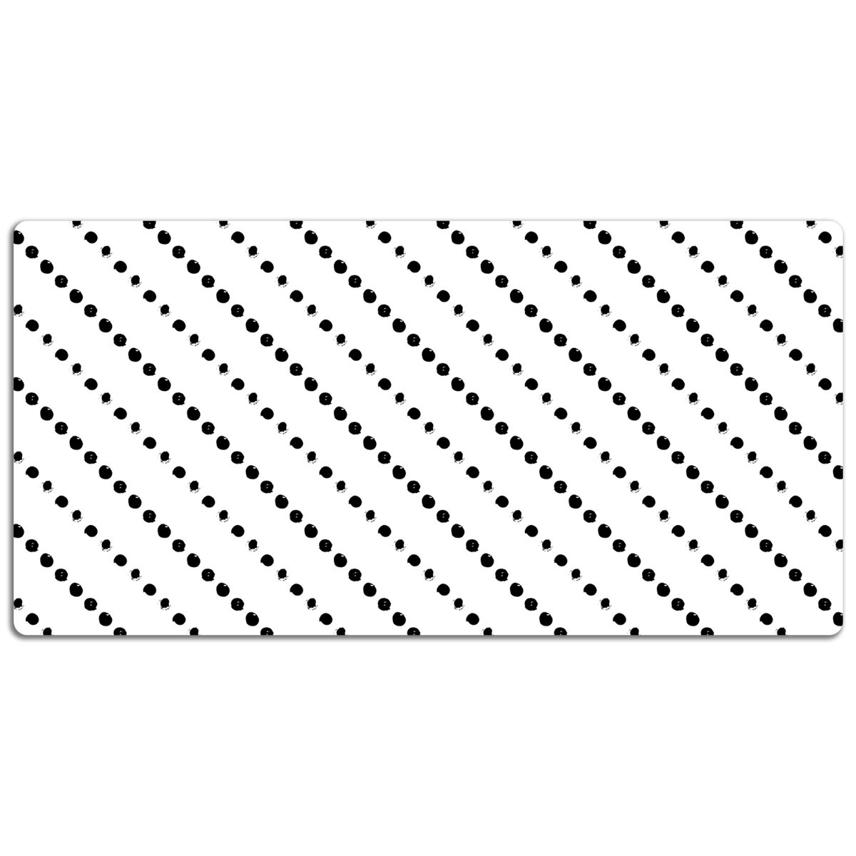 Mata ochronna na biurko Kropki geometria 120x60 cm, Dywanomat