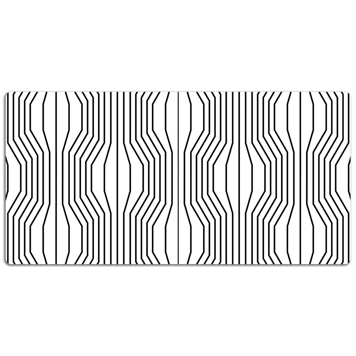 Mata ochronna na blat Iluzja geometryczna 120x60 cm, Dywanomat