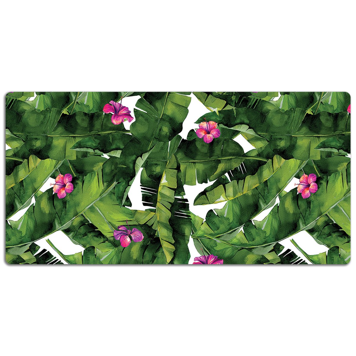 Podkładka pod mysz i klawiaturę Hibiskus 120x60 cm, Dywanomat