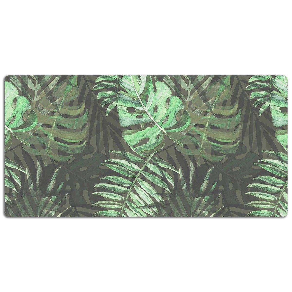 Mata ochronna na blat Tropikalna Monstera 120x60 cm, Dywanomat