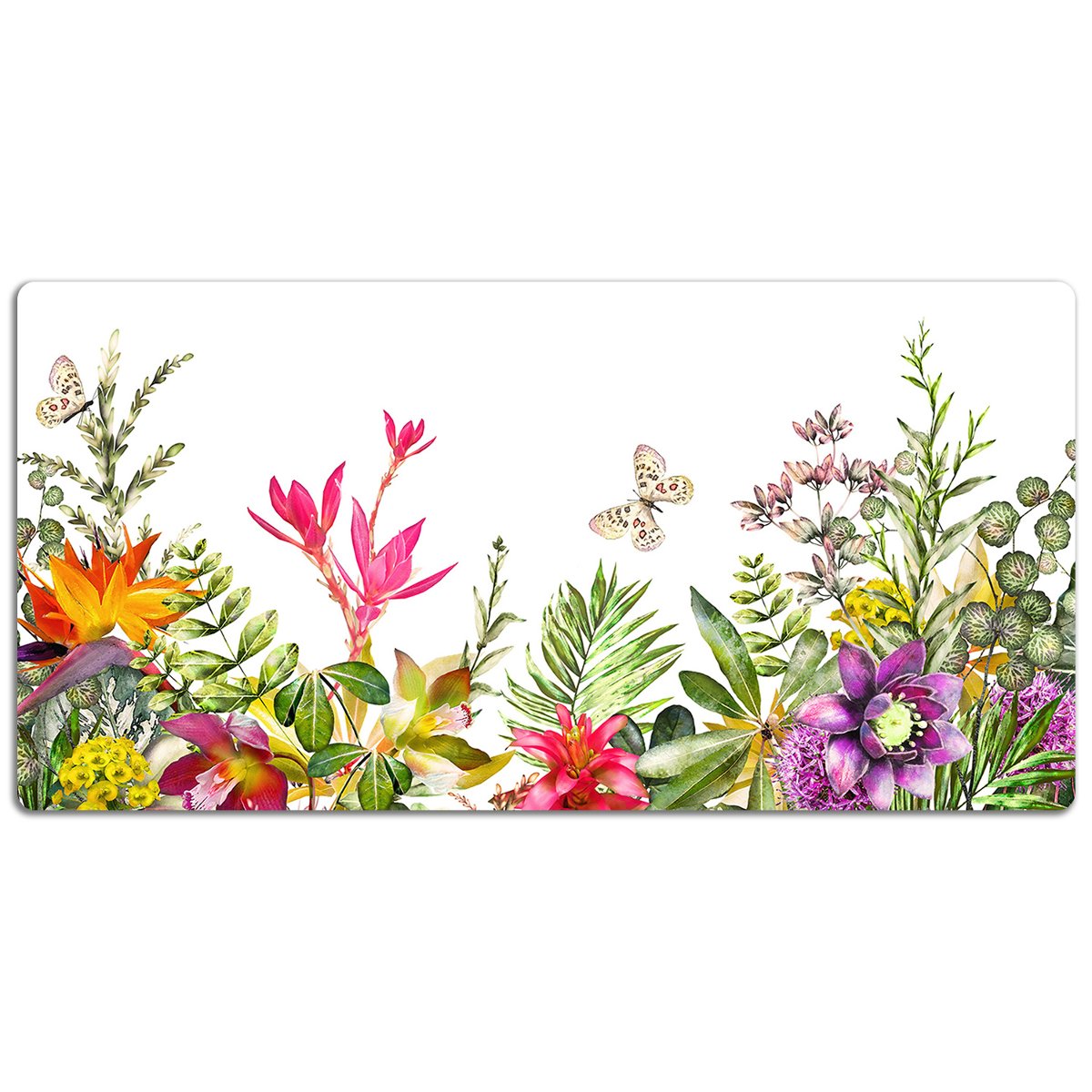 Podkładka na biurko Rośliny tropikalne 120x60 cm, Dywanomat