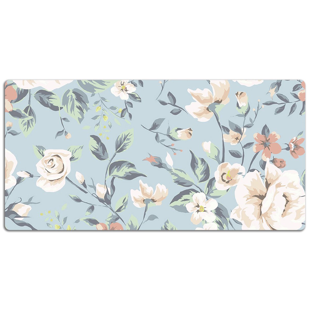 Mata ochronna na blat Kwiaty styl vintage 120x60 cm, Dywanomat