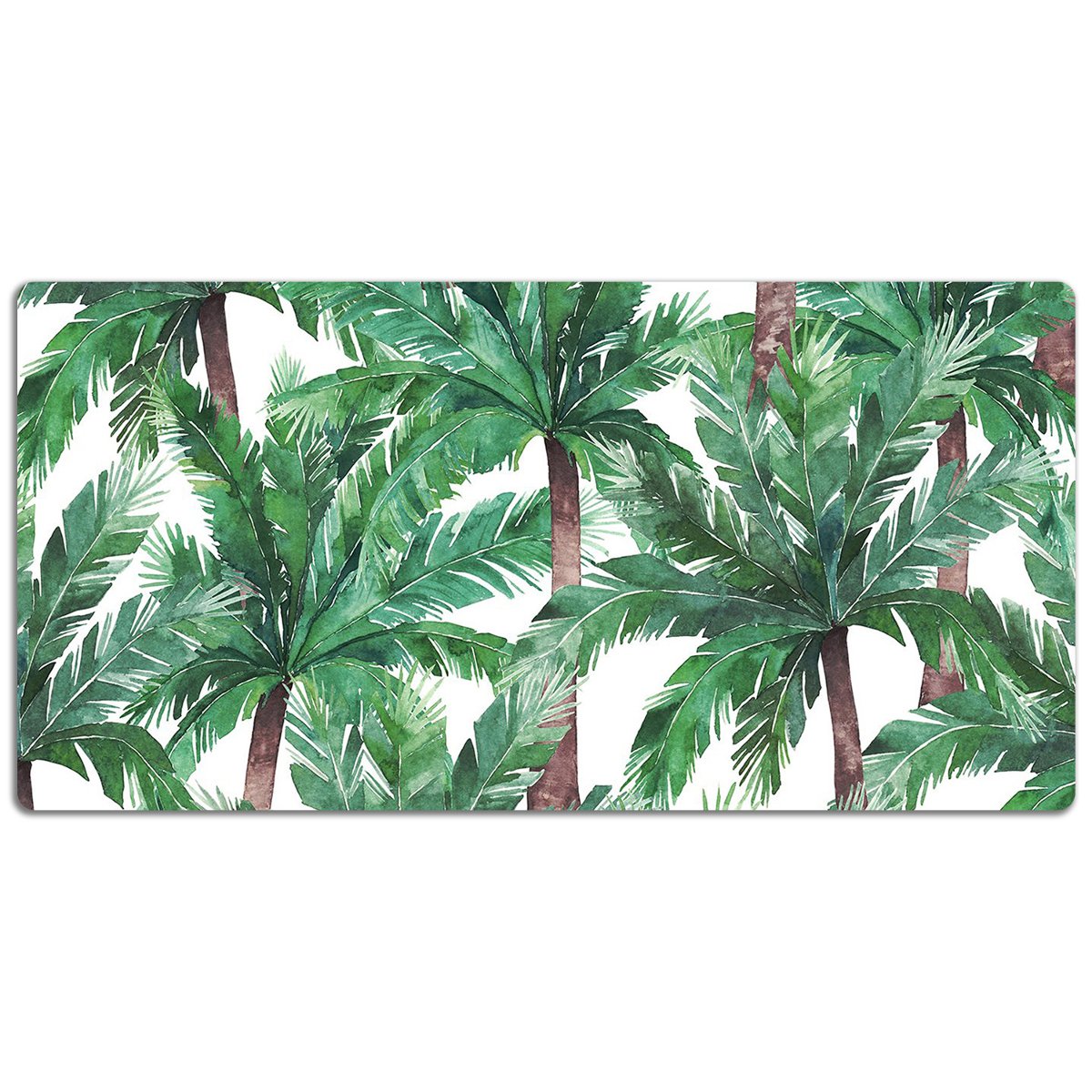 Mata ochronna na biurko Tropikalne palmy 120x60 cm, Dywanomat