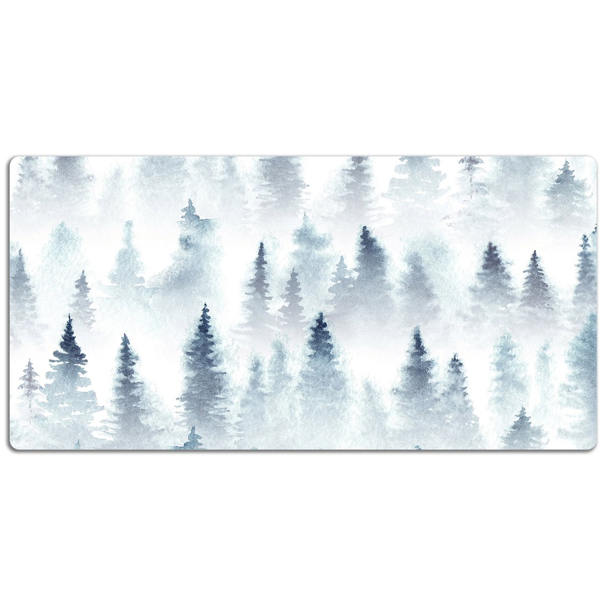 Ochronna podkładka na biurko Mglisty las 120x60 cm, Dywanomat