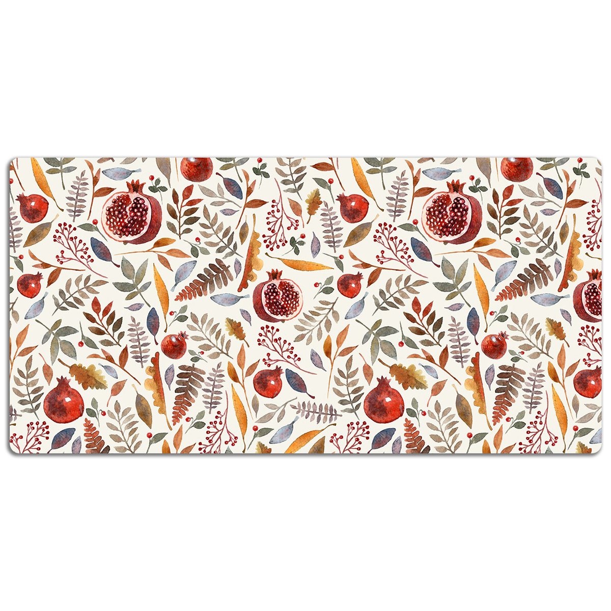 Mata ochronna z nadrukiem Owoce granatu 120x60 cm, Dywanomat