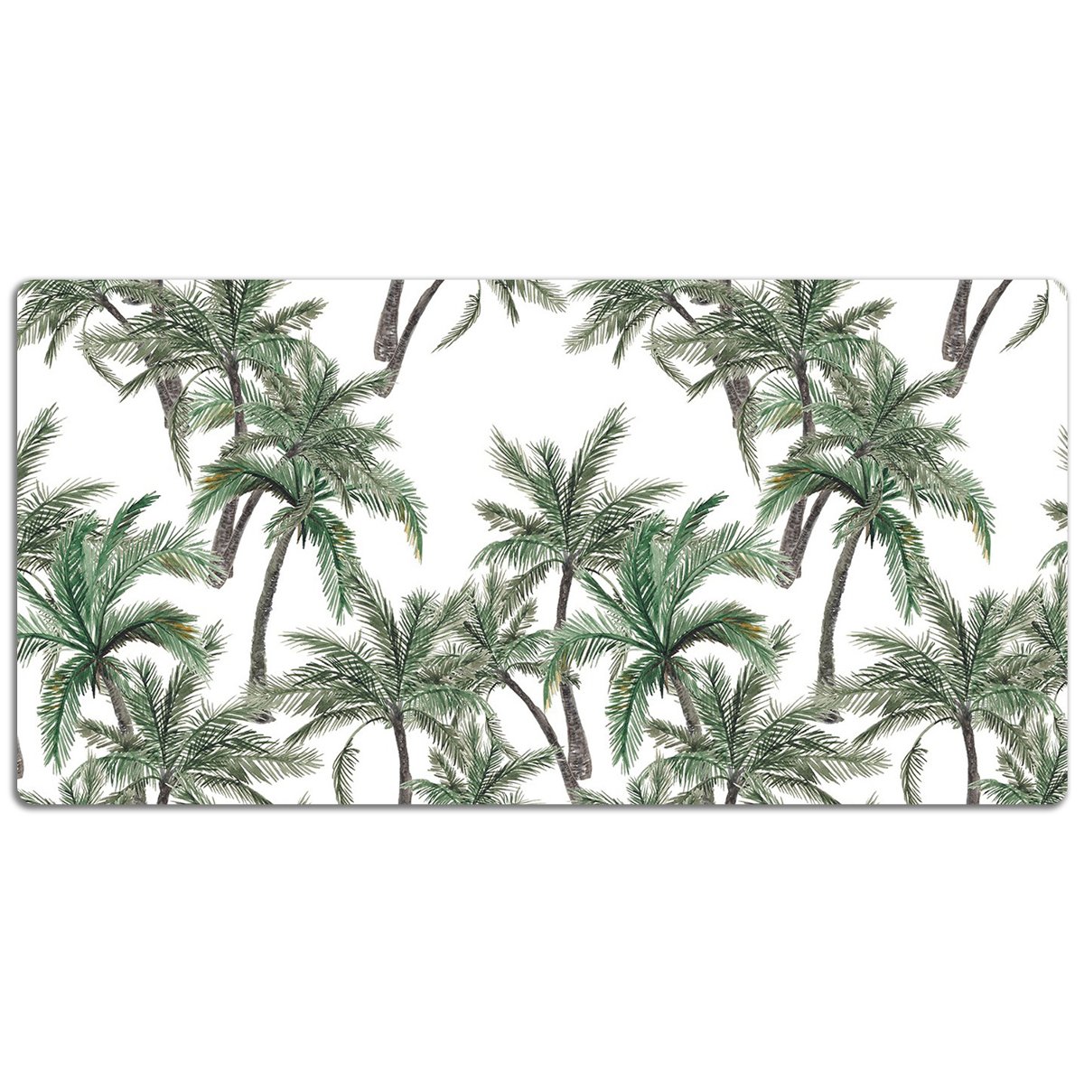 Mata ochronna na biurko Tropikalne palmy 120x60 cm, Dywanomat