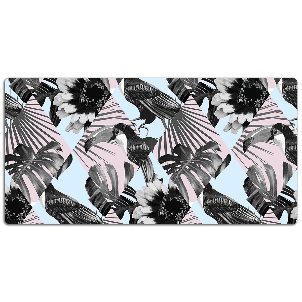 Mata ochronna na blat Tropikalny patchwork 120x60cm, Dywanomat