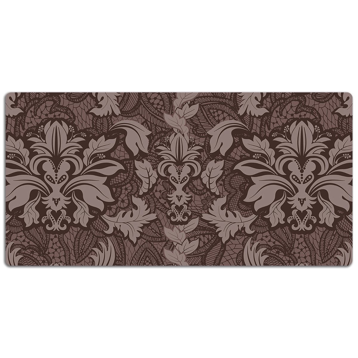 Mata ochronna na biurko Wzór styl damask 120x60 cm, Dywanomat