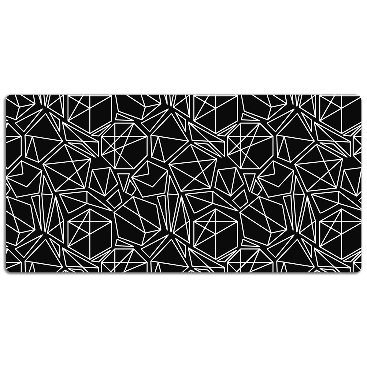 Podkładka na biurko Geometryczne bryły 120x60 cm, Dywanomat