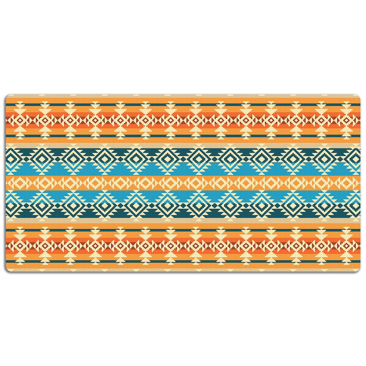 Mata ochronna na biurko Wzór styl navajo 120x60 cm, Dywanomat