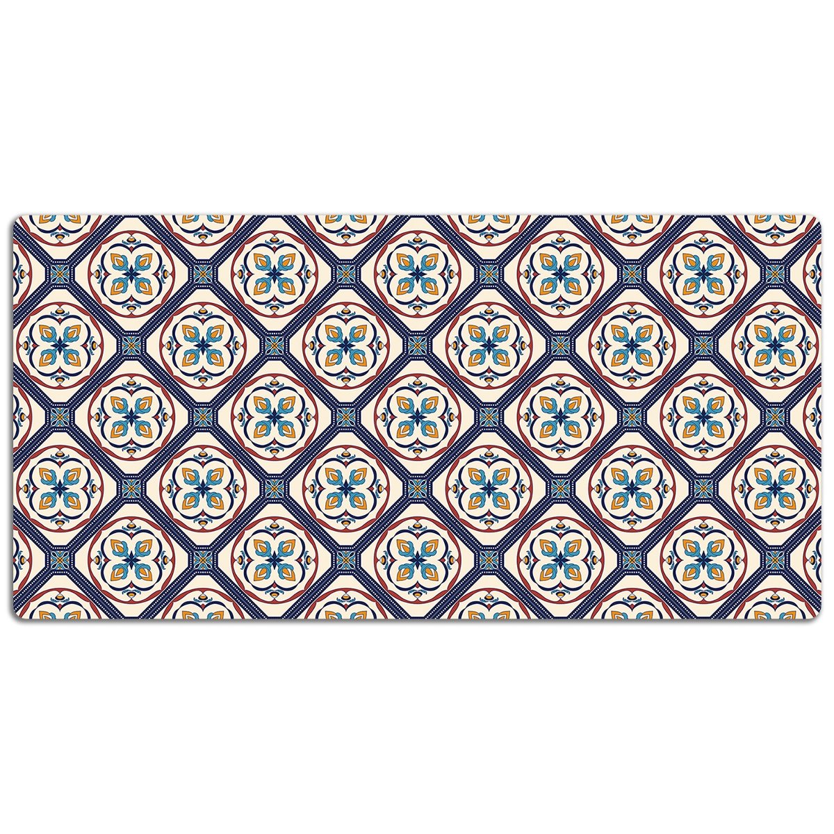 Mata z nadrukiem na biurko Klasyczny wzór 120x60 cm, Dywanomat