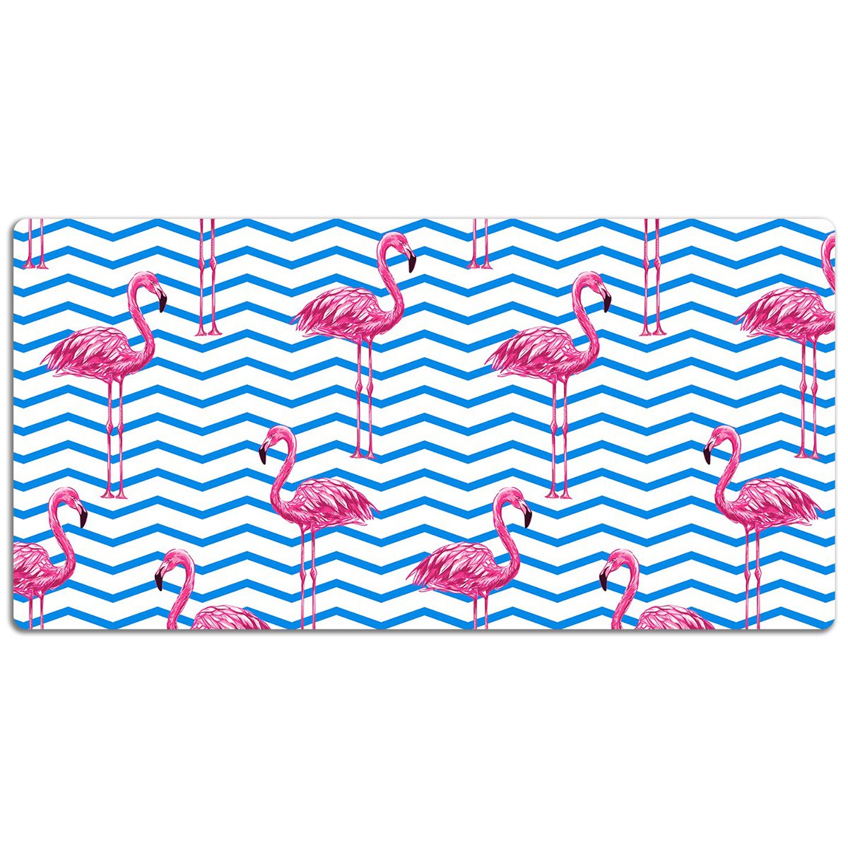 Podkładka pod mysz i klawiaturę Flamingi 120x60 cm, Dywanomat