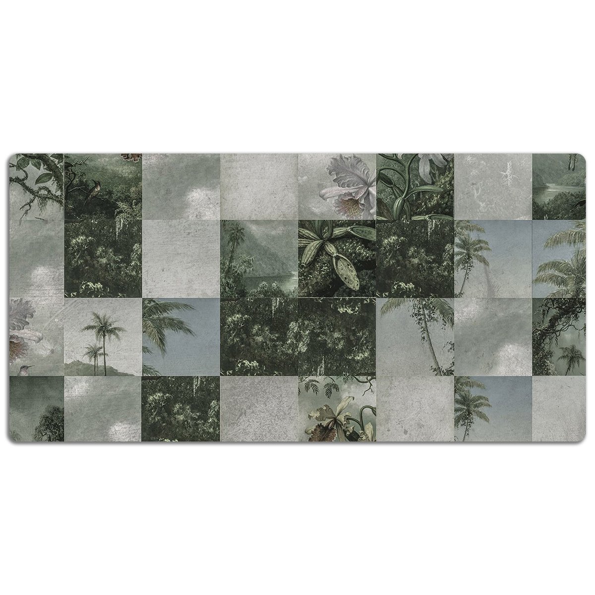 Mata ochronna na blat Tropikalny Patchwork 120x60cm, Dywanomat