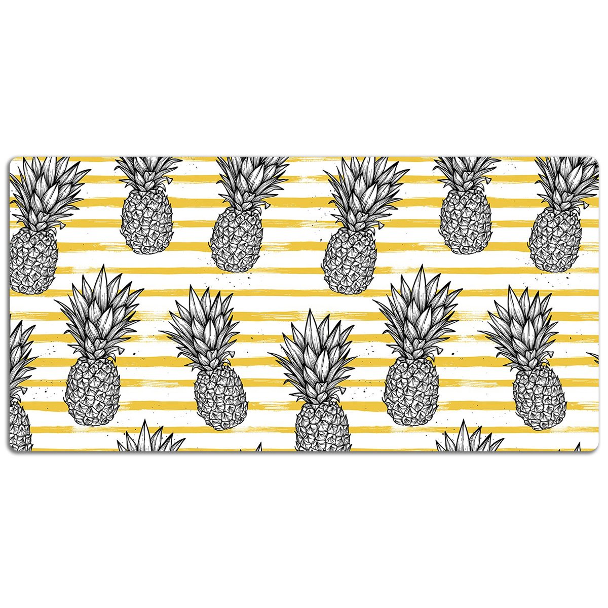 Podkładka mata ochronna na biurko Ananas 120x60 cm, Dywanomat