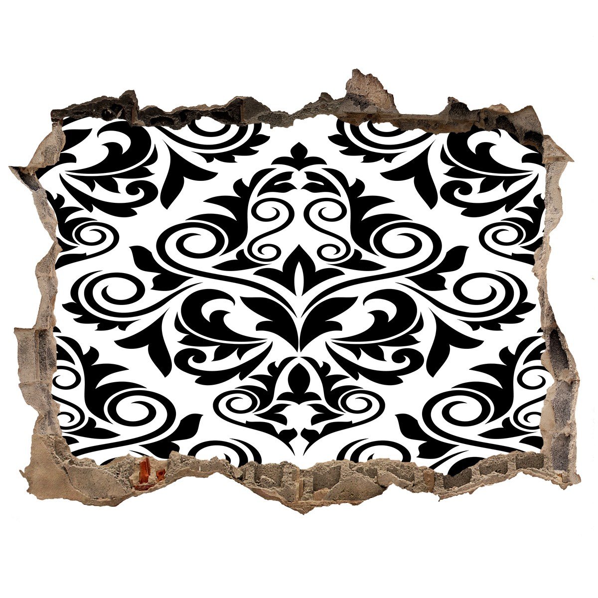 Fotoobraz dziura na ścianę Ornamenty tło 120x81, Tulup