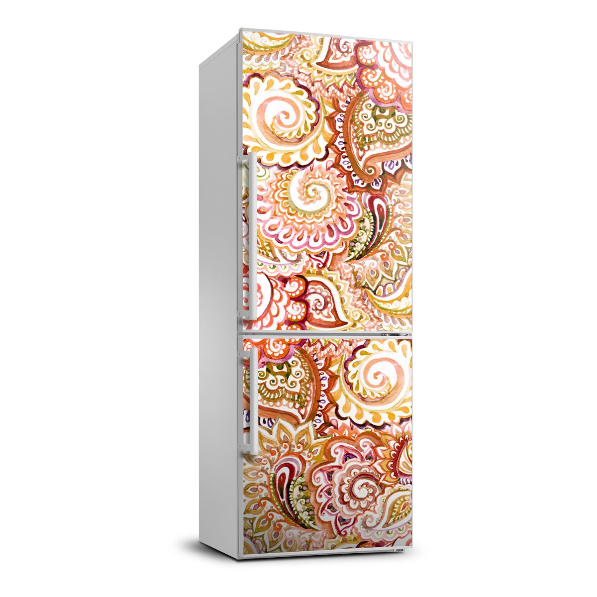 Naklejka  lodówkę lodówkę Ornamenty 70x190, Tulup