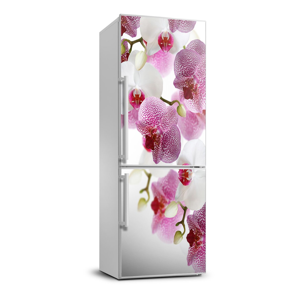 Nalepka naklejka Tapeta na lodówkę Orchidea 70x190, Tulup