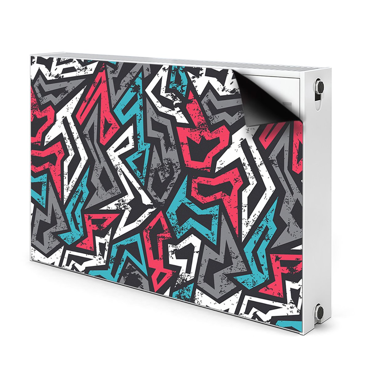 HIT Magnetyczna mata z nadrukiem Graffiti 90x60, Bluedecor