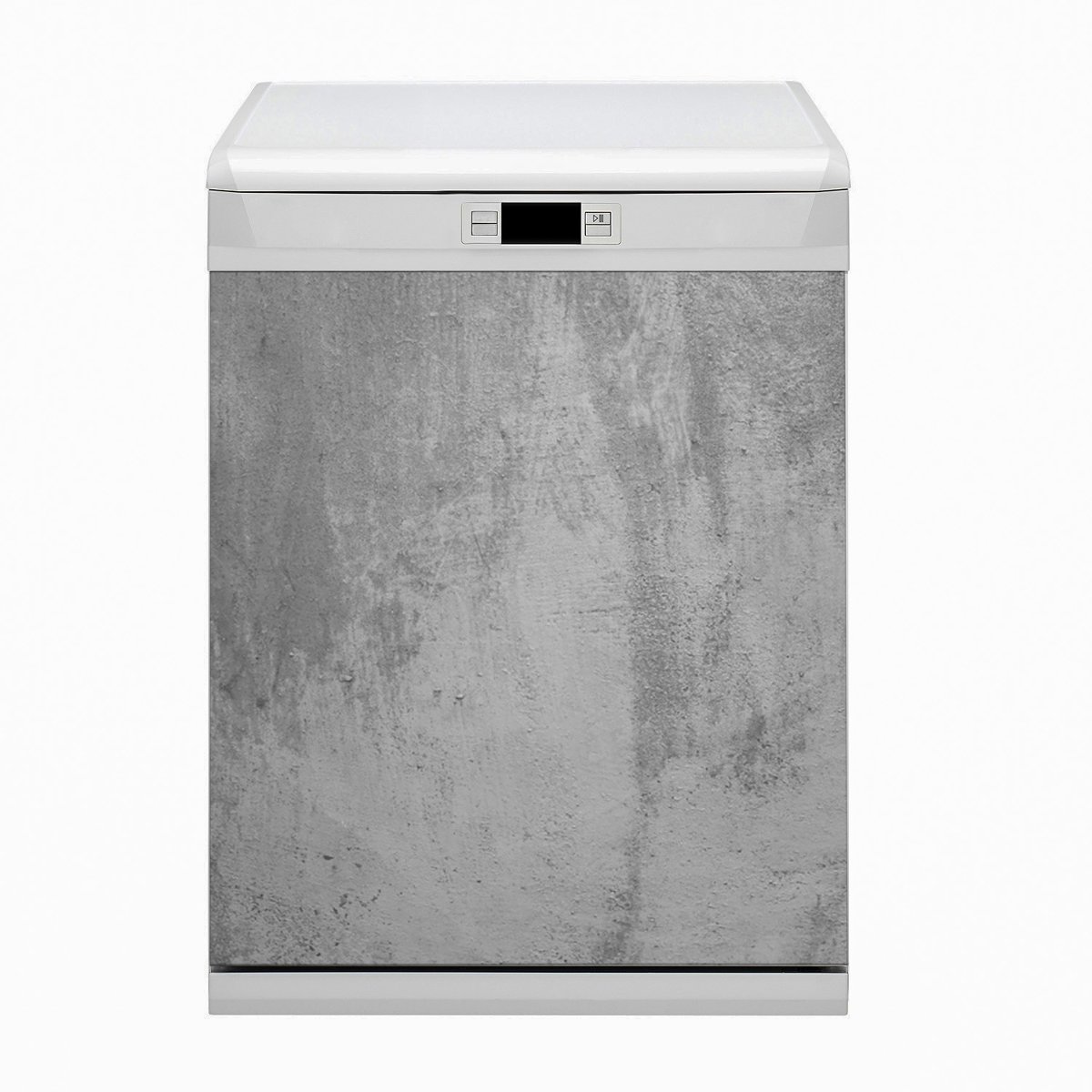 Mata Bluedecor Magnes na zmywarkę Szary beton 60x80