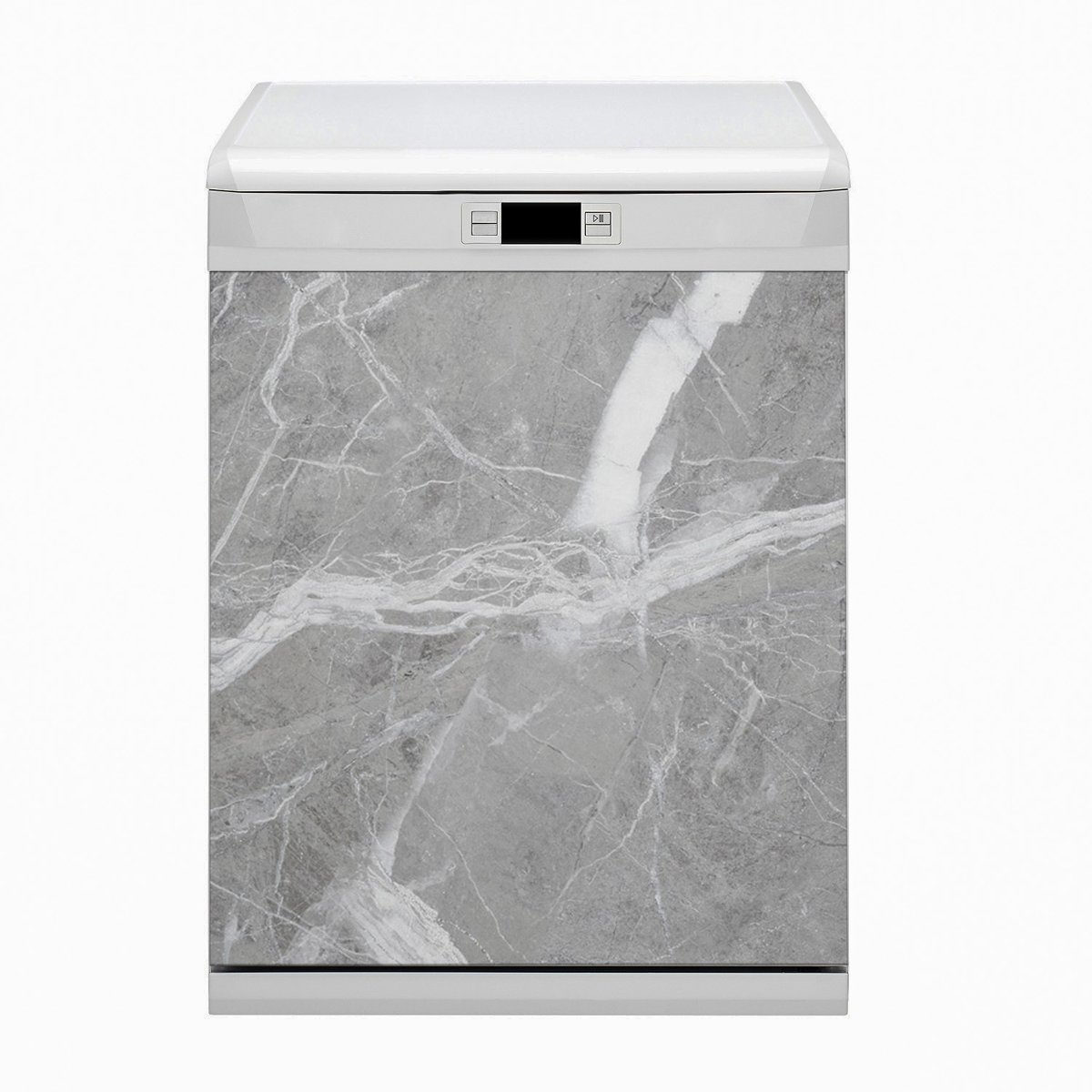 Mata Bluedecor Magnes na zmywarkę, Osłona Szary Marmur 60x80