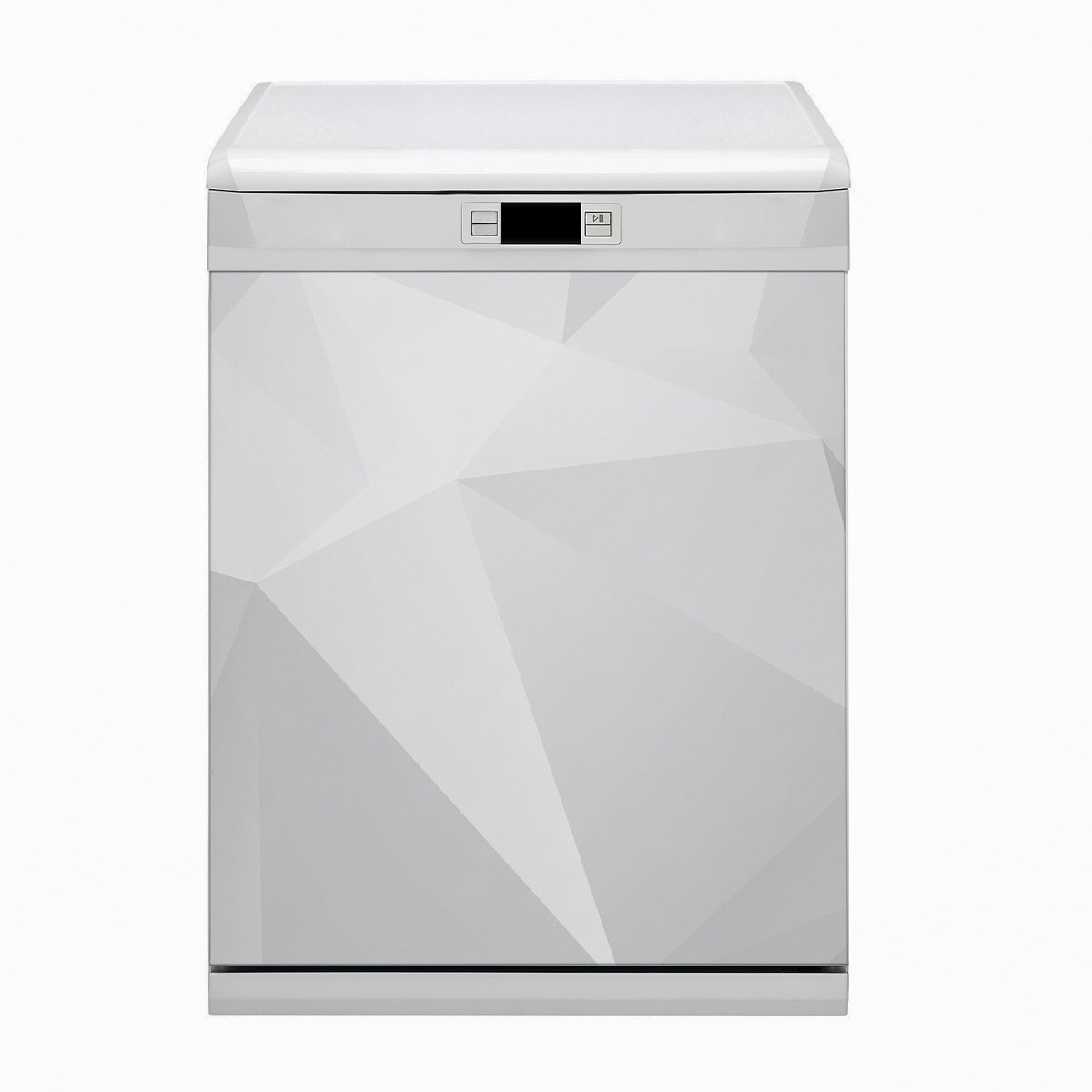 Bluedecor Magnes na zmywarkę Abstrakcja biała 60x80