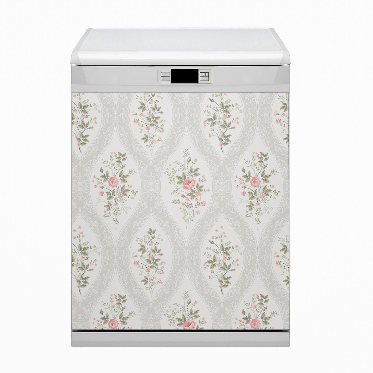 Bluedecor Maskownica Magnes na zmywarkę Retro tapeta 60x80